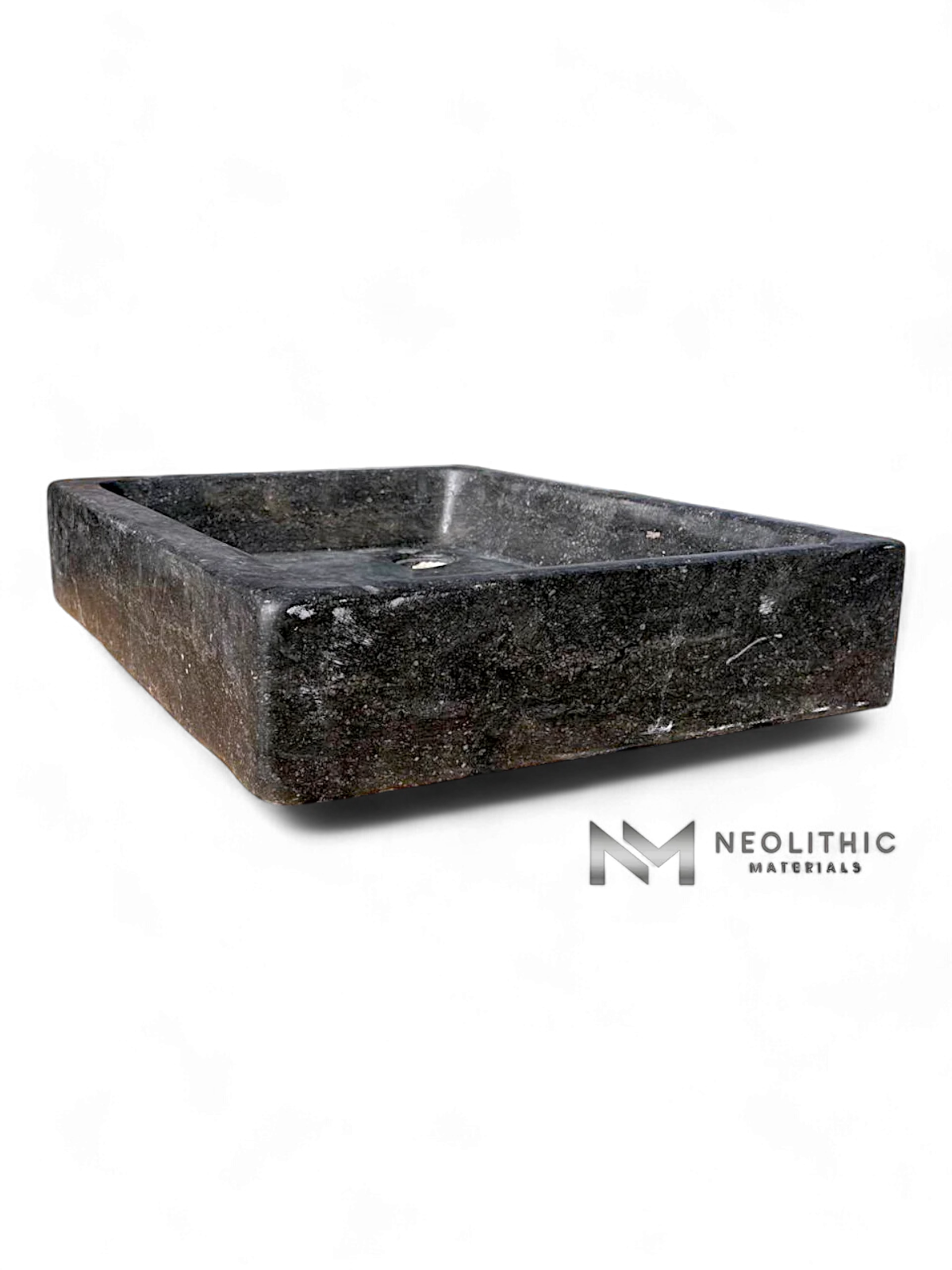 Antique Belgian Dark Bluestone Sink - Image 8